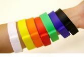 Pendrive 8GB Bracelete Pulseira Silicone